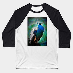 Proud Peacock Baseball T-Shirt